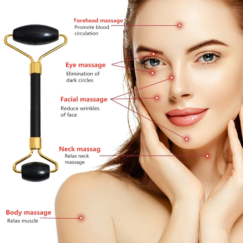 Beauty Face Care Massage Jade Roller