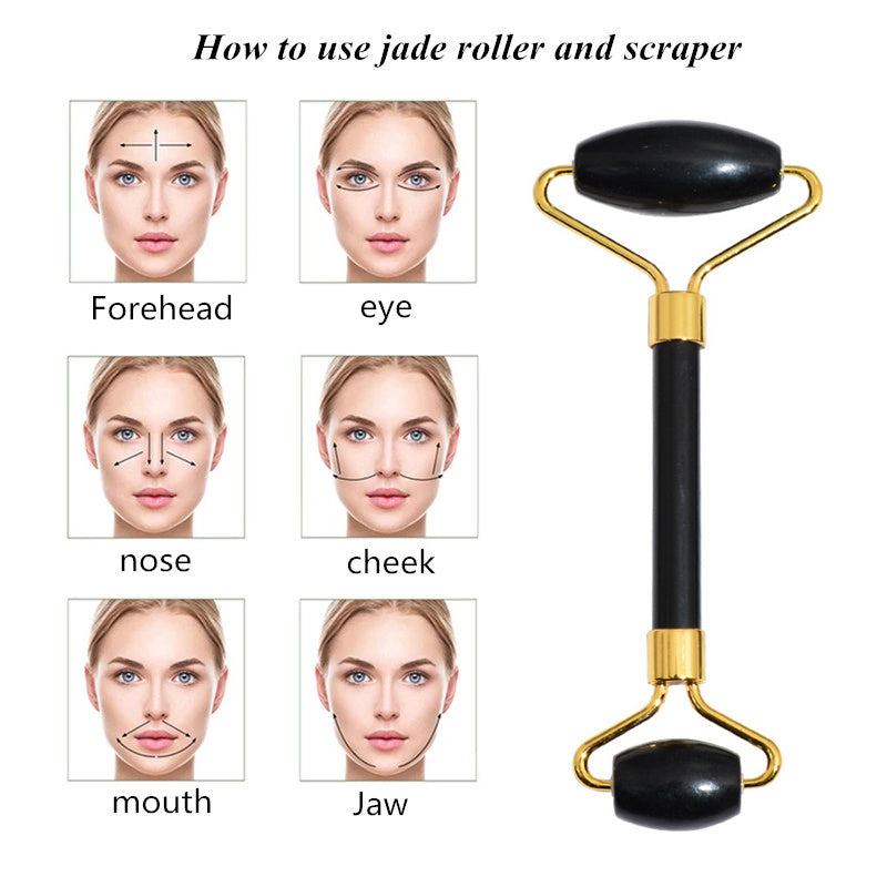 Beauty Face Care Massage Jade Roller