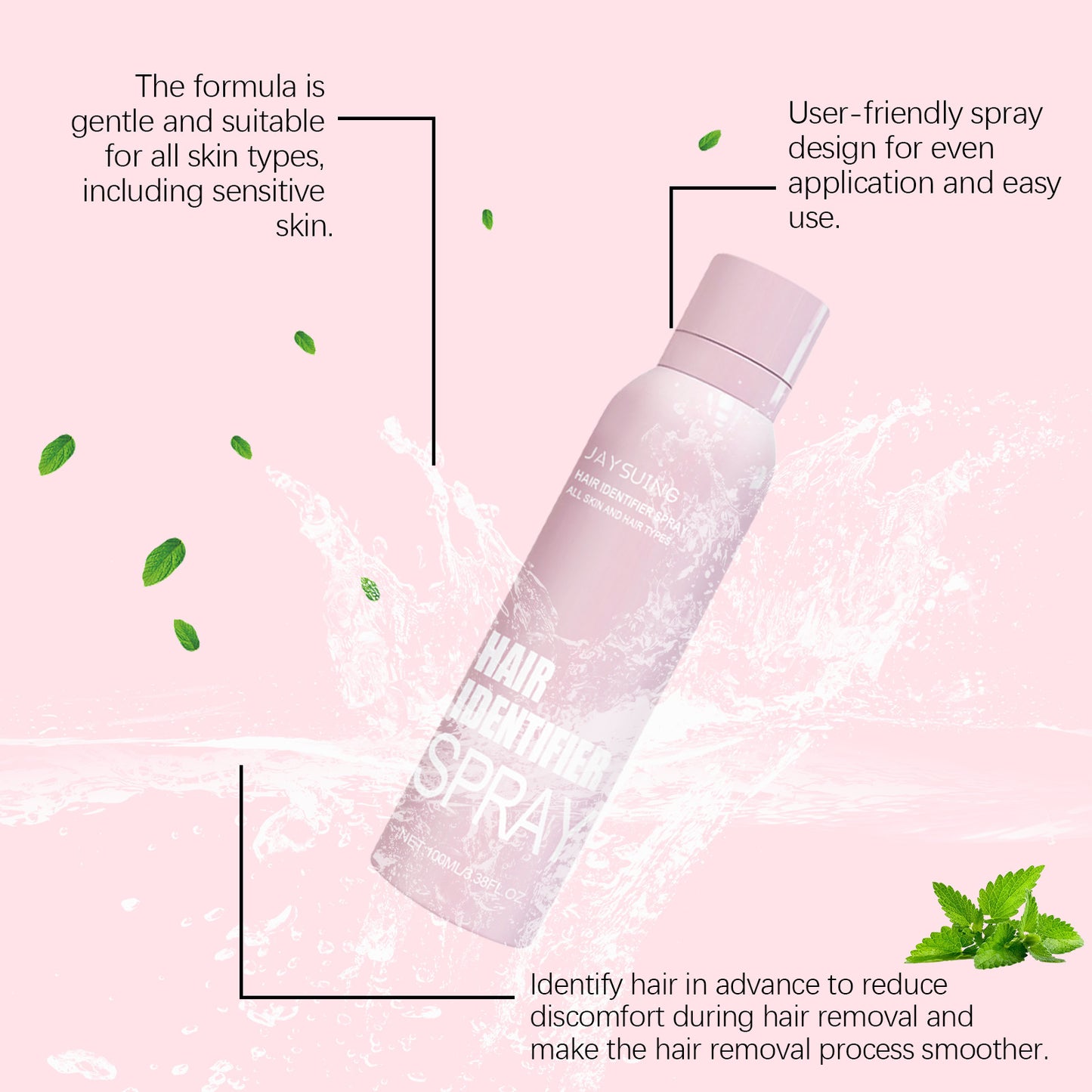 Hair Identifier Spray For Face