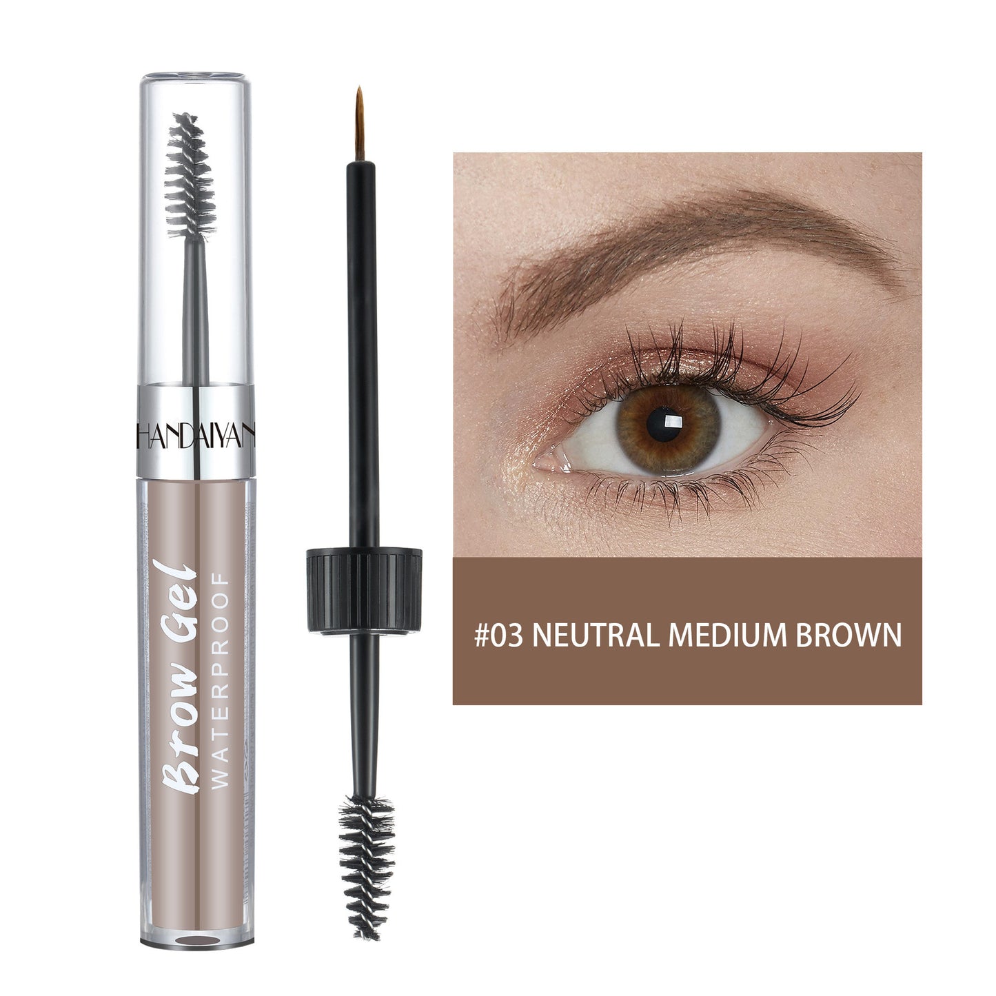 Waterproof  8 Color Liquid Eyebrow Dye