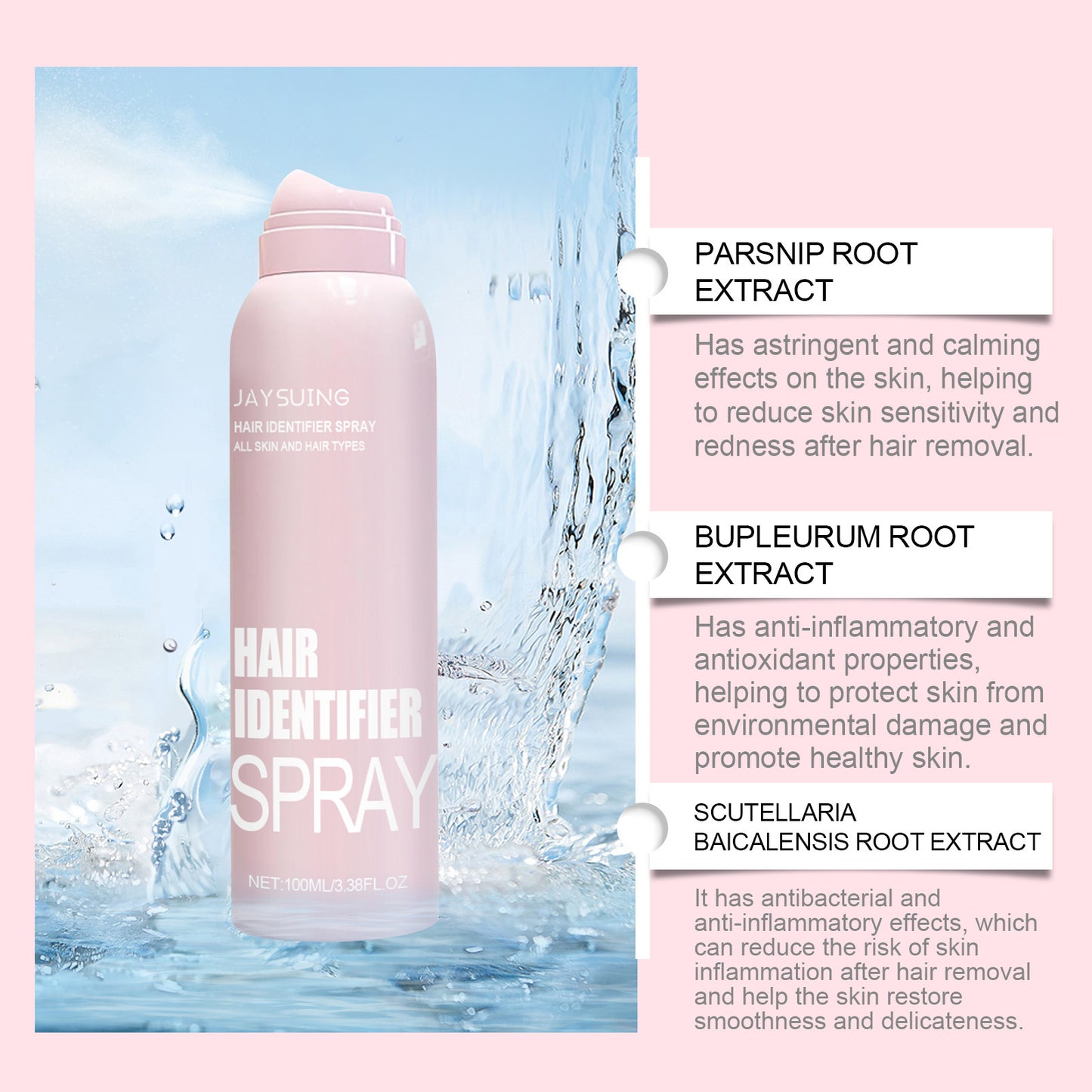 Hair Identifier Spray For Face