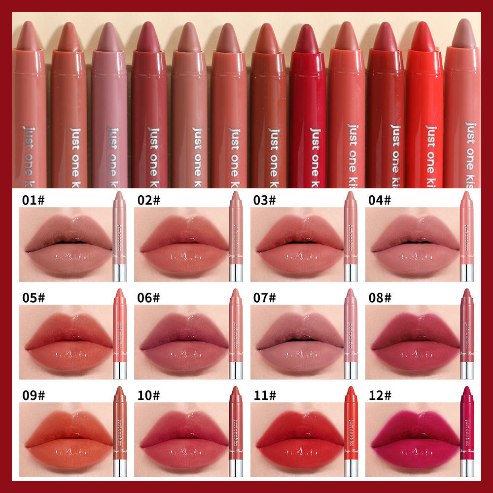 Solid Moist Crayon Lipstick