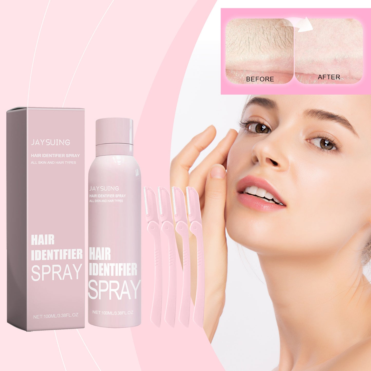 Hair Identifier Spray For Face