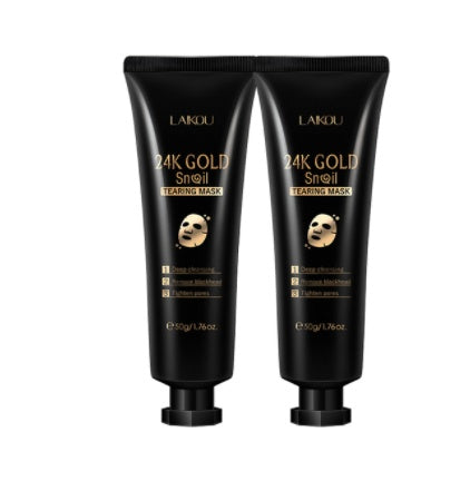 Hydrating Gold Foil Snail Tear-Off Mask